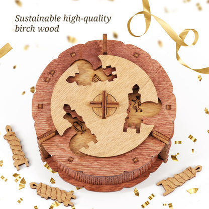 Birthday Cake - Gift Puzzle Money Box