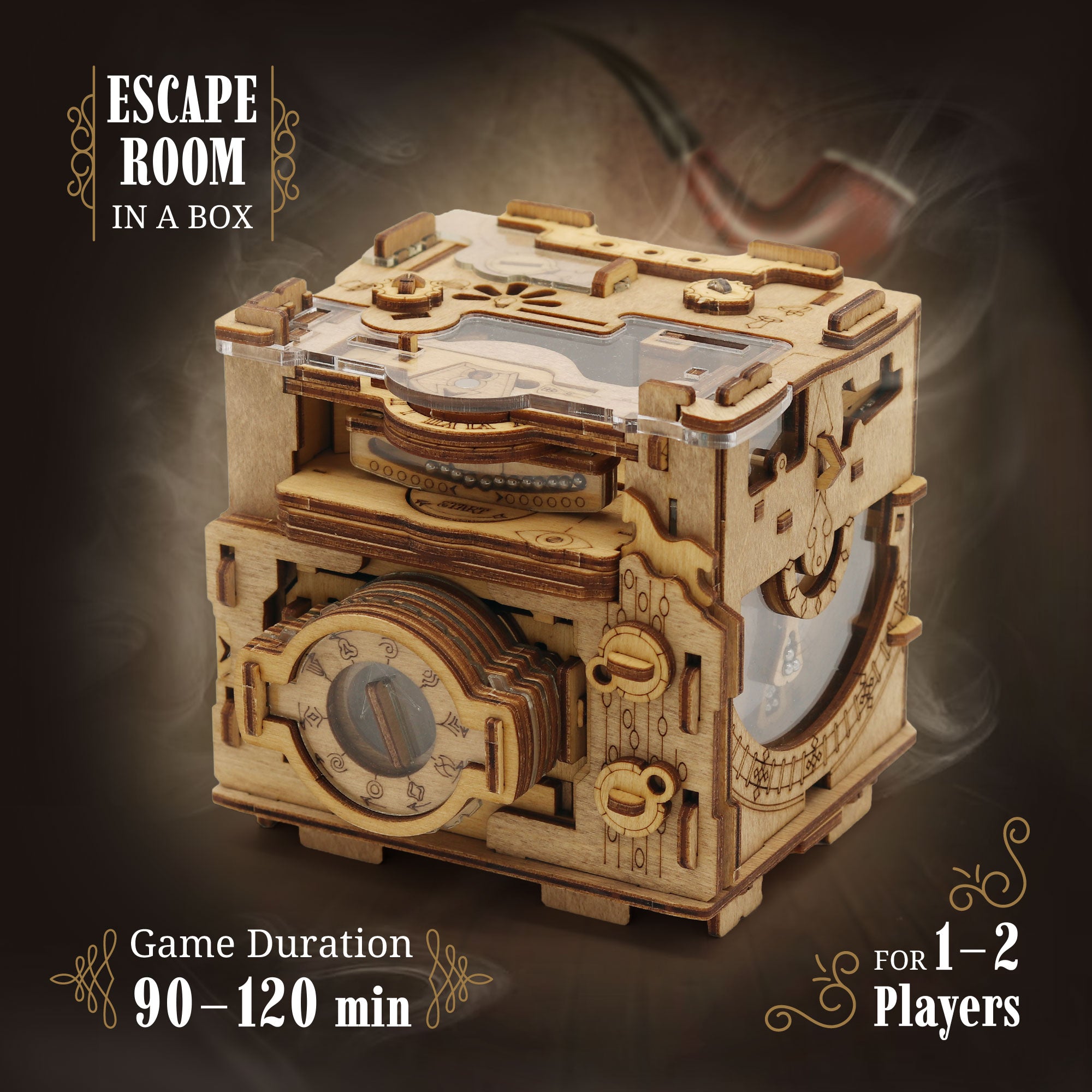 Sherlock's Camera Cluebox Pro: Sequential Discovery Puzzle Box