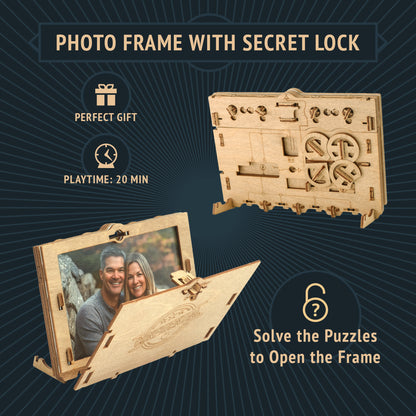 ClueFrame - Puzzle Photo Frame