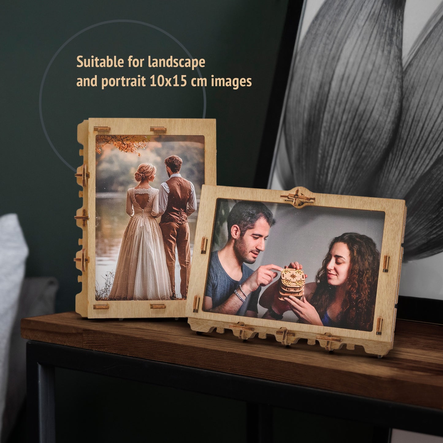 ClueFrame - Puzzle Photo Frame