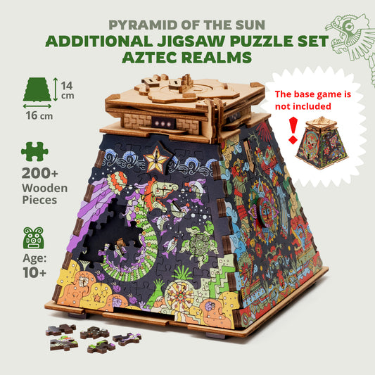 Cluepuzzle Pyramid of Sun expansion - Aztec Realms