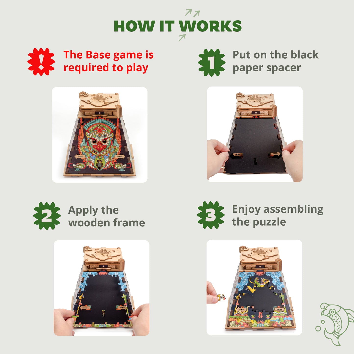 Cluepuzzle Pyramid of Sun expansion - Aztec Realms