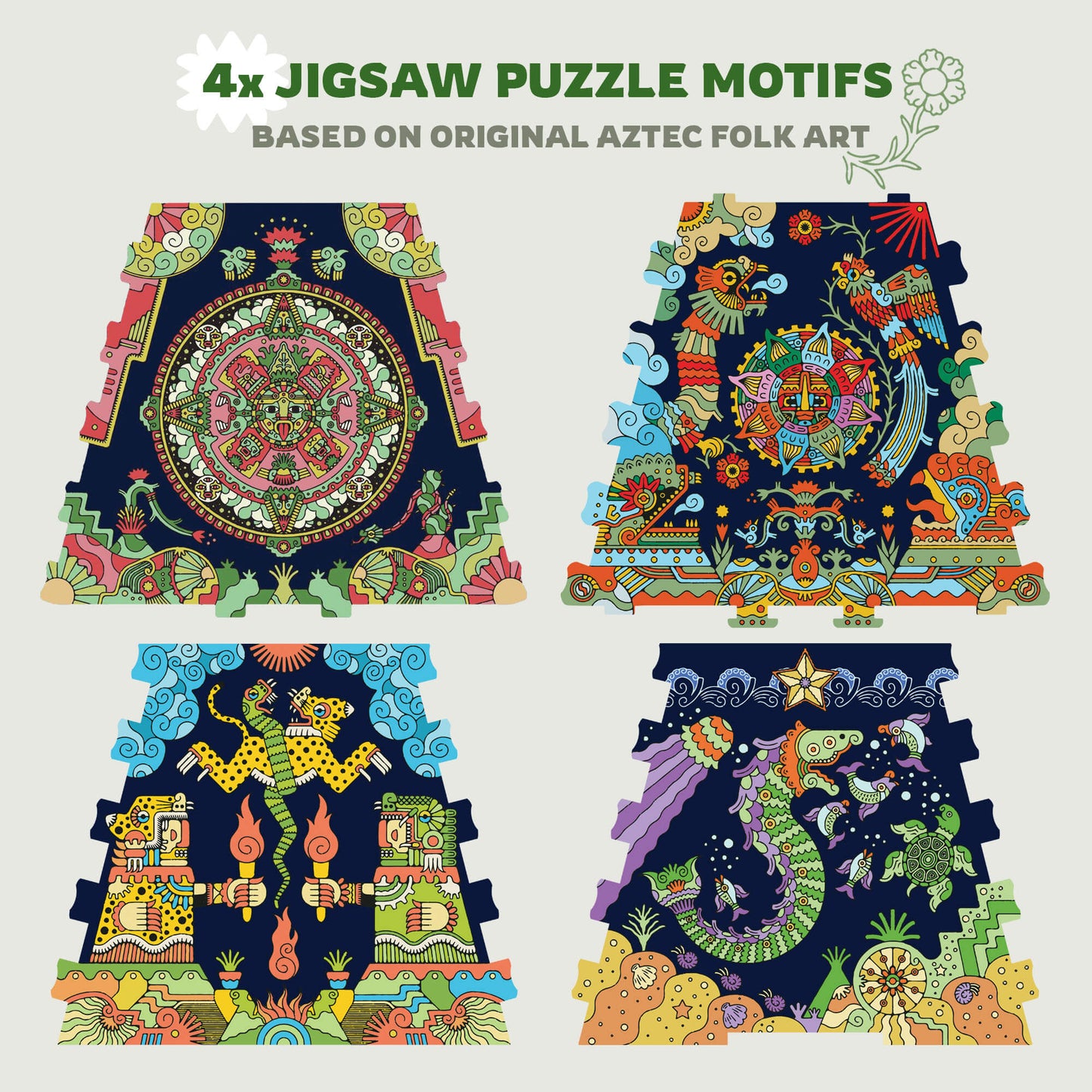 Cluepuzzle Pyramid of Sun expansion - Aztec Realms