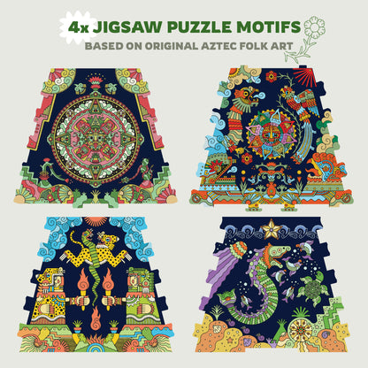 Cluepuzzle Pyramid of Sun expansion - Aztec Realms