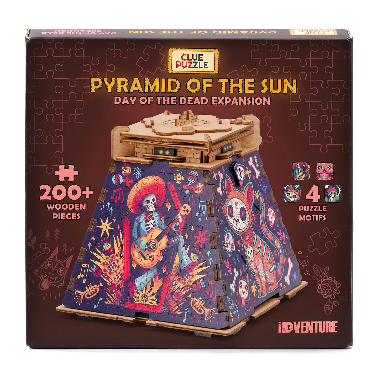 Cluepuzzle Pyramid of Sun expansion - Day of the Dead