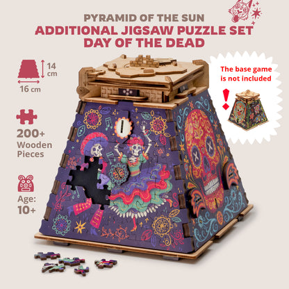 Cluepuzzle Pyramid of Sun expansion - Day of the Dead