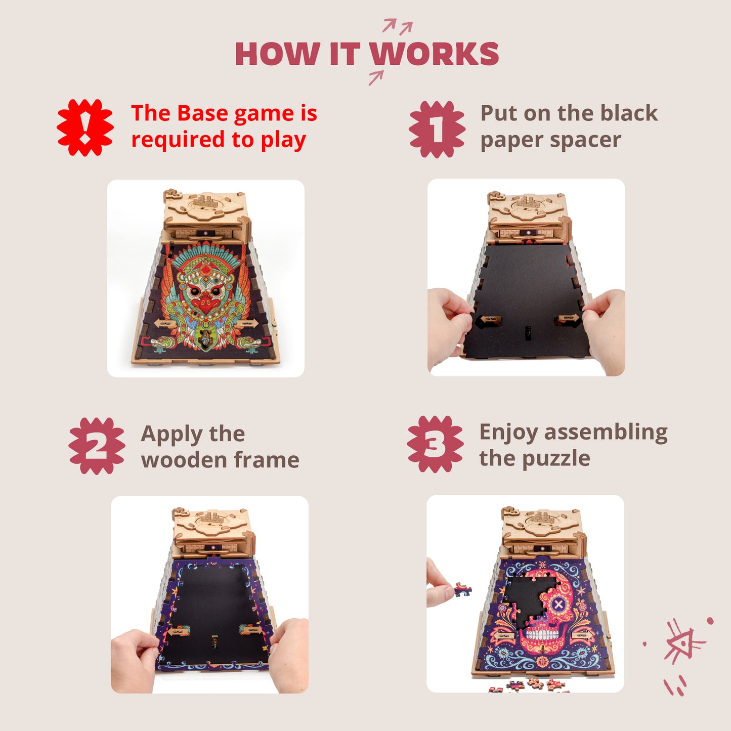 Cluepuzzle Pyramid of Sun expansion - Day of the Dead