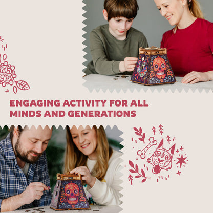 Cluepuzzle Pyramid of Sun expansion - Day of the Dead