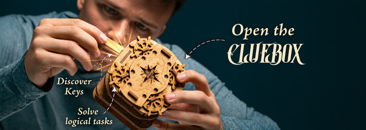 Cluebox Puzzles: Escape Room Puzzle Boxes | iDventure
