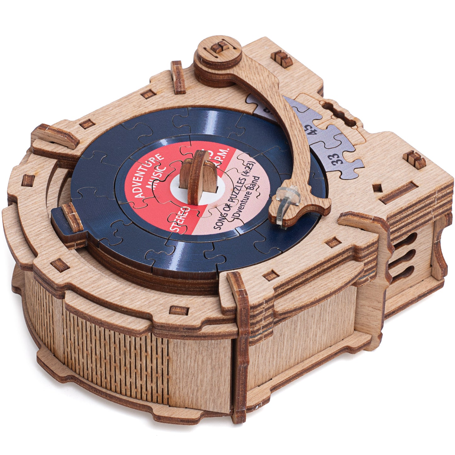 Record Player - Gift Puzzle Money Box