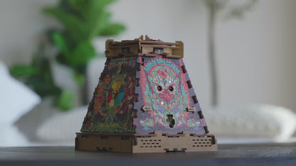 Cluepuzzle Pyramid of the Sun - Jigsaw puzzle box